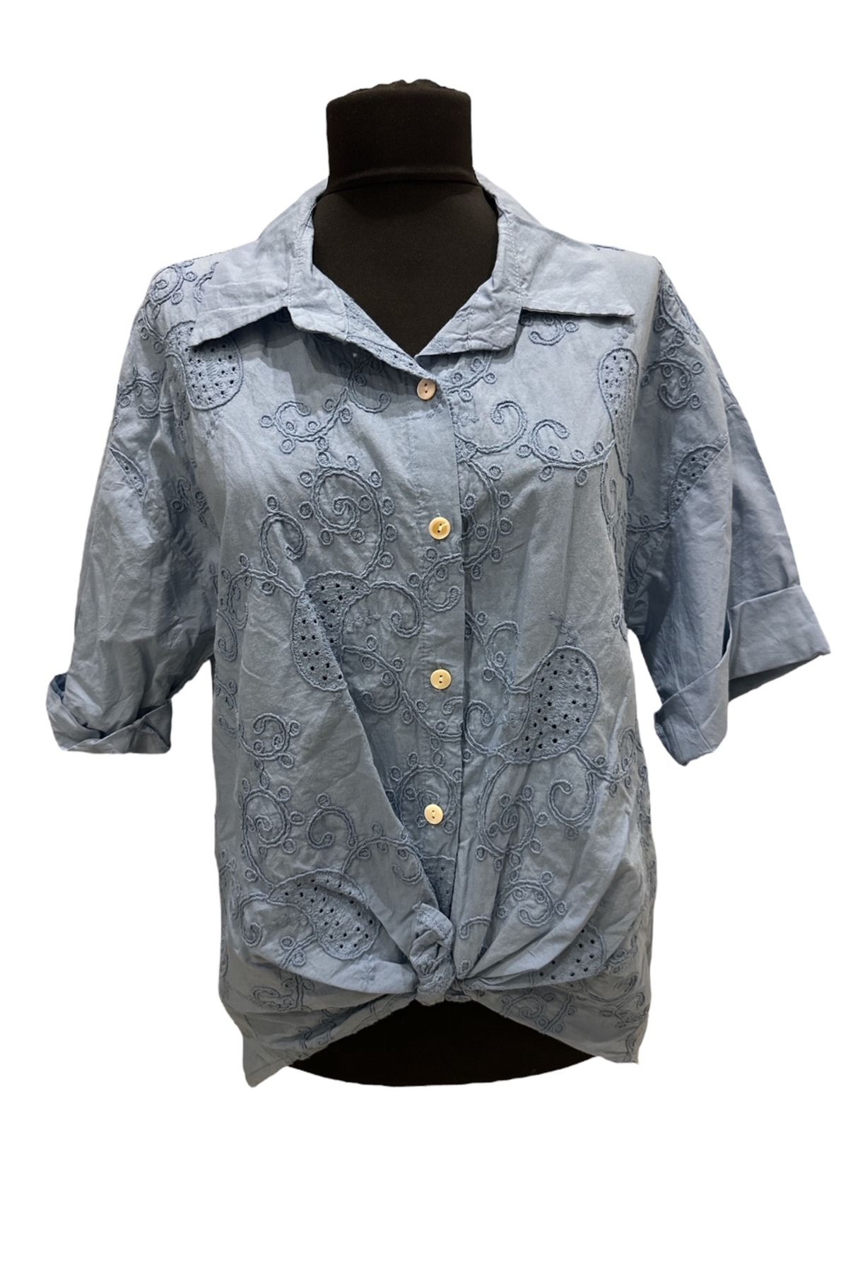 PHUTİ COLLECTION İTALYAN FİSTO DETAYLI GÖMLEK