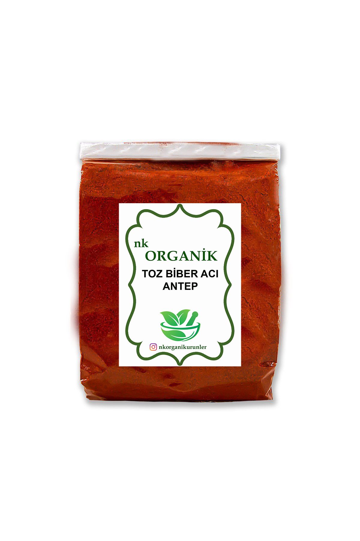 nk organik Acı Toz Biber Antep 1000gr