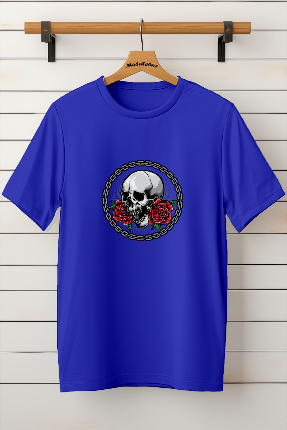 ModaSphere Baskılı Unisex Oversize Tişört Battal Boy