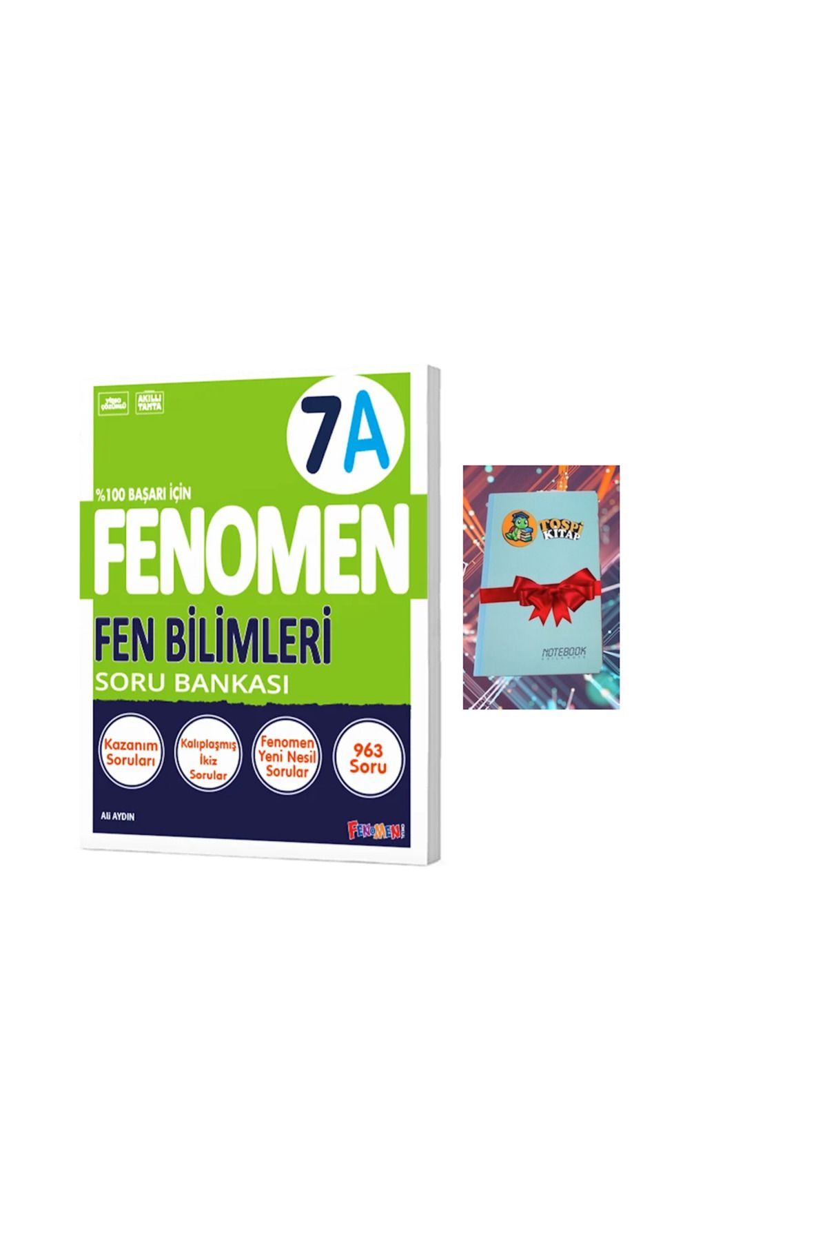 Fenomen Yayıncılık 7 FEN BİLİMLERİ A Soru Bankası (DEFTER HEDİYE) ATG