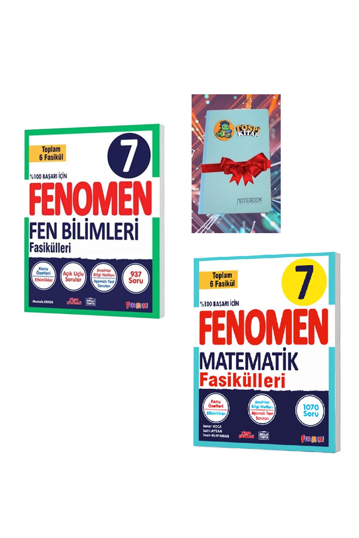 Fenomen Yayıncılık 7 Matematik + FEN BİLİMLERİ Fasikül Seti (1-2-3-4-5-6. Sayılar) (DEFTER HEDİYE) ATG