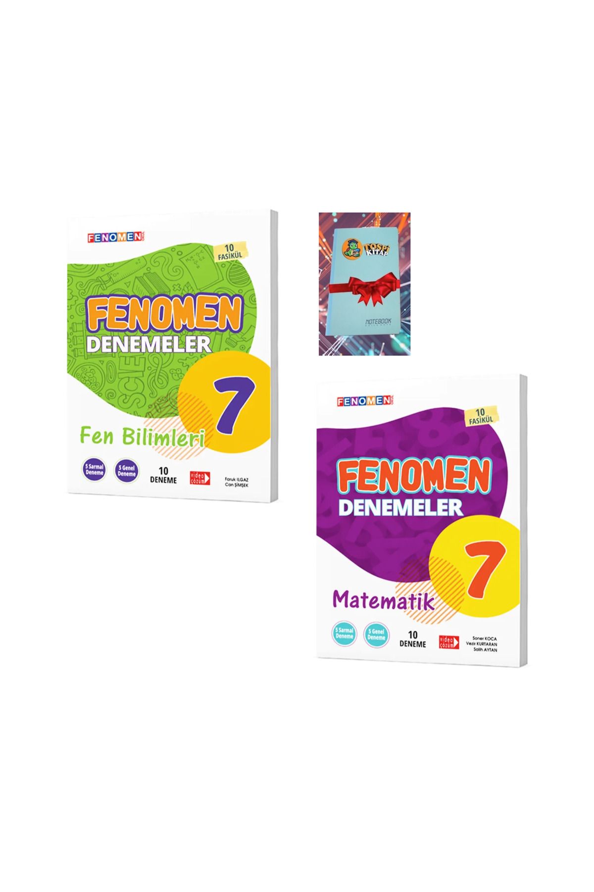 Fenomen Yayıncılık 7 FEN BİLİMLERİ + MATEMATİK Denemeleri (DEFTER HEDİYE) ATG