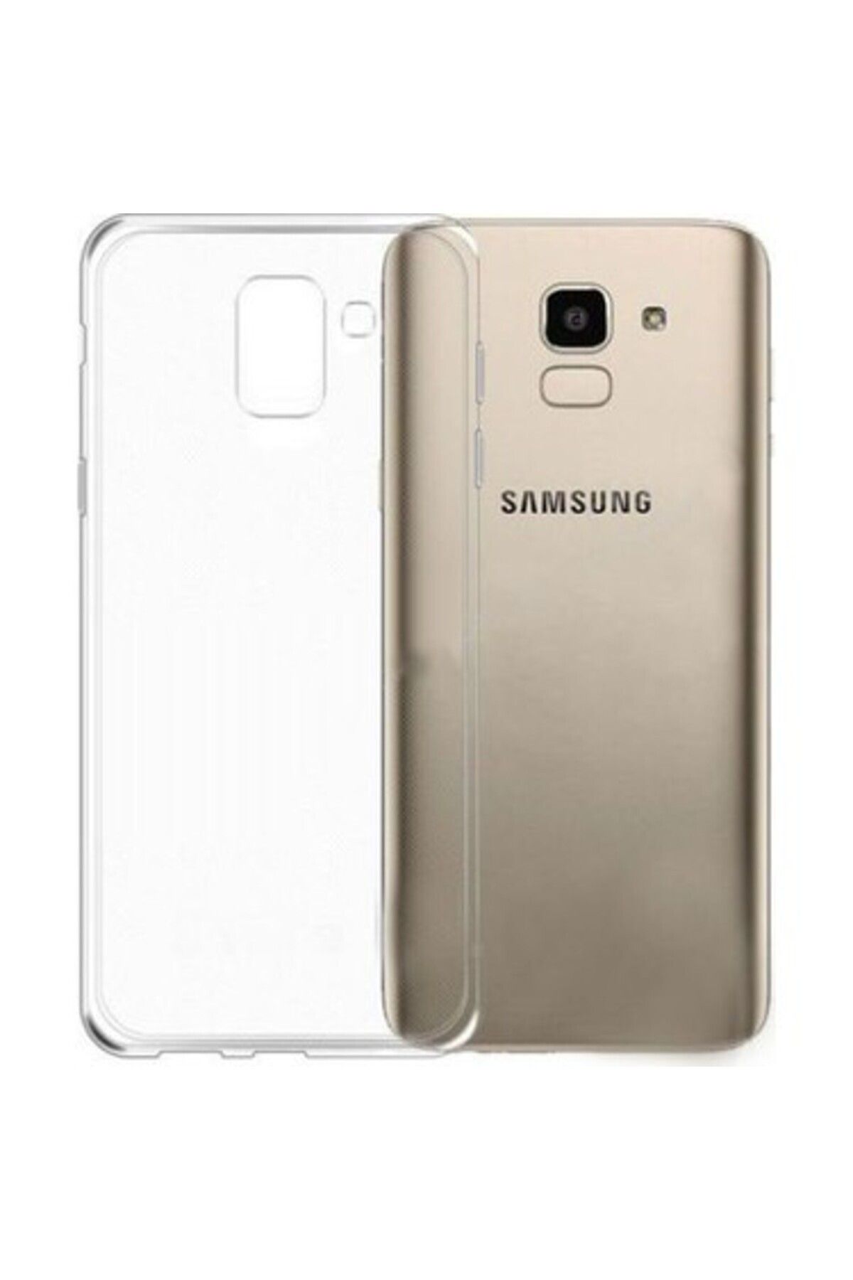 Di Aksesuar Şeffaf Lüx Kılıf Samsung J6 2018