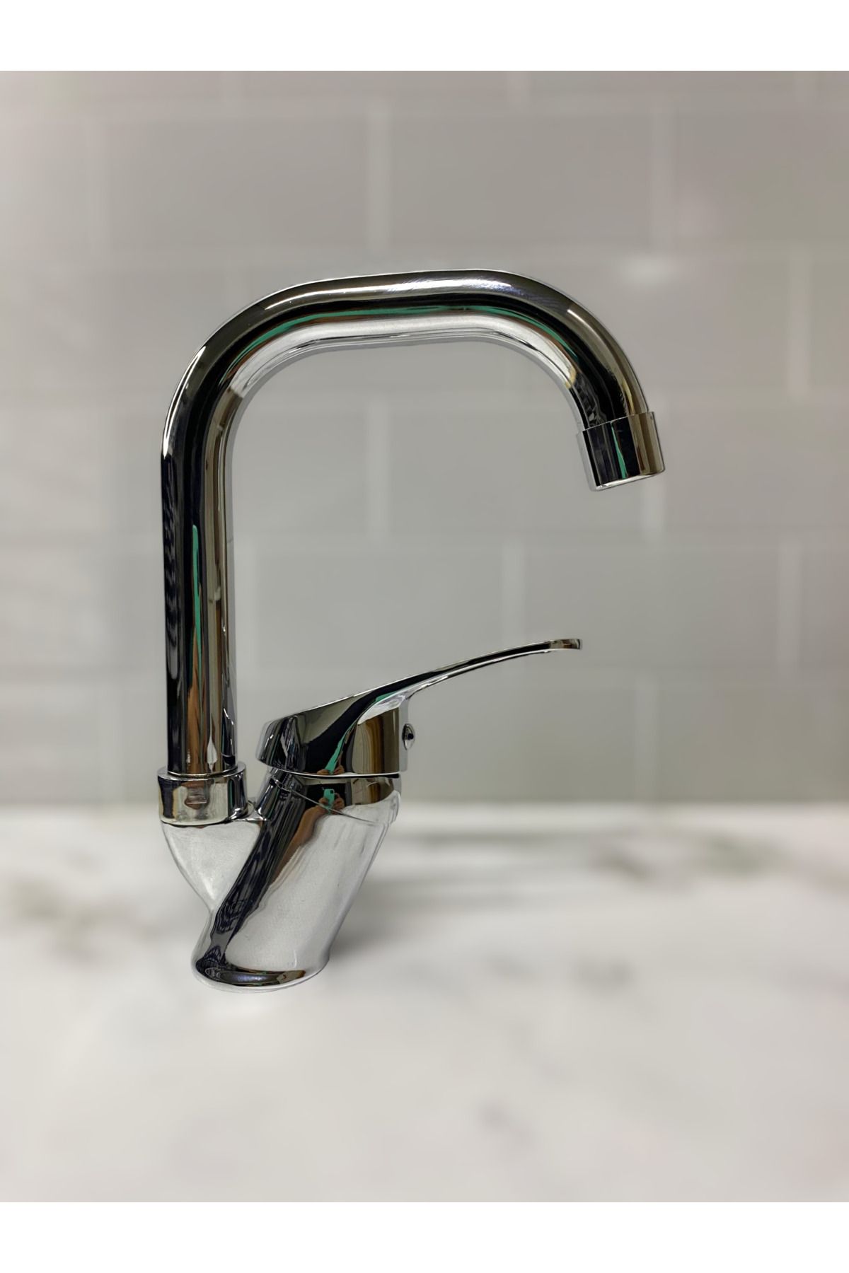 MSK KROM KÖŞE BORULU LAVABO BATARYASI