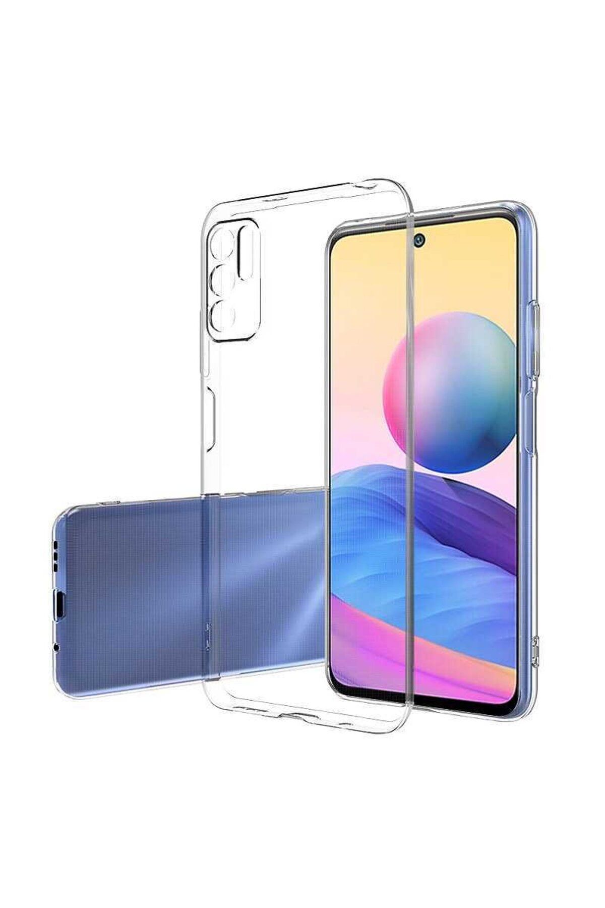 Di Aksesuar Şeffaf Lüx Kılıf Xiaomi Redmi Note 10 5G