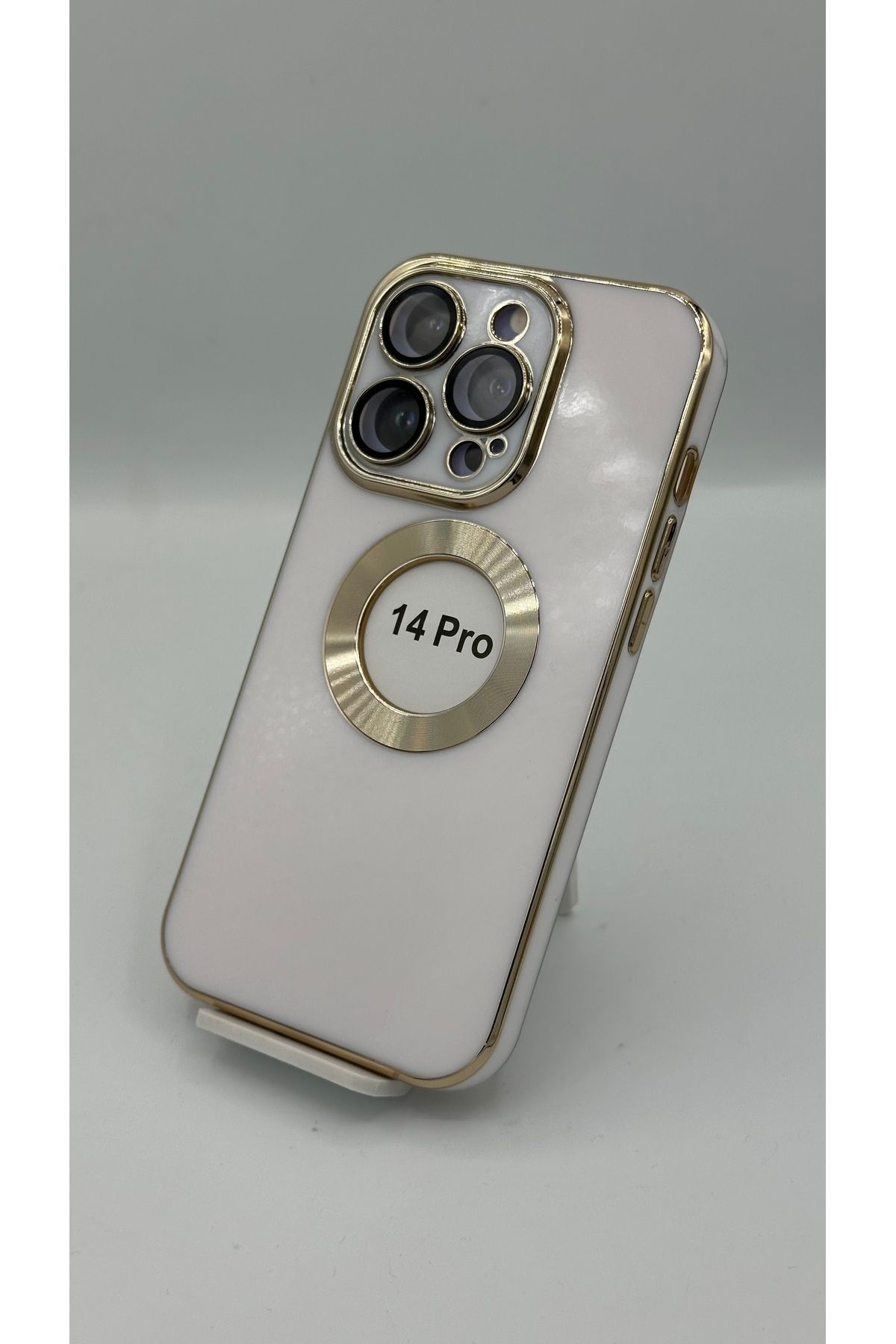 Genç 2 Teknoloji iPhone 14 PRO LENS KORUMALI RENKLİ SİLİKON KILIF