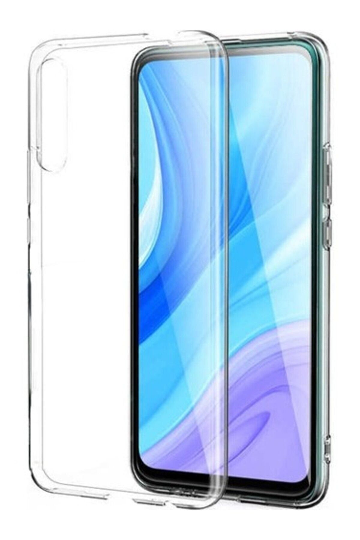 Di Aksesuar Şeffaf Lüx Kılıf Huawei P Smart Pro