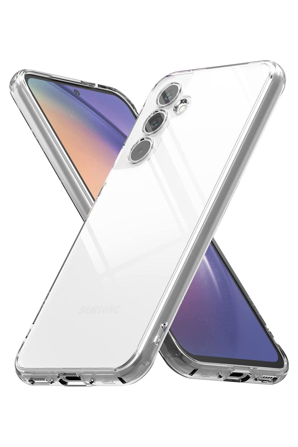 Di Aksesuar Şeffaf Lüx Kılıf Samsung Galaxy A26