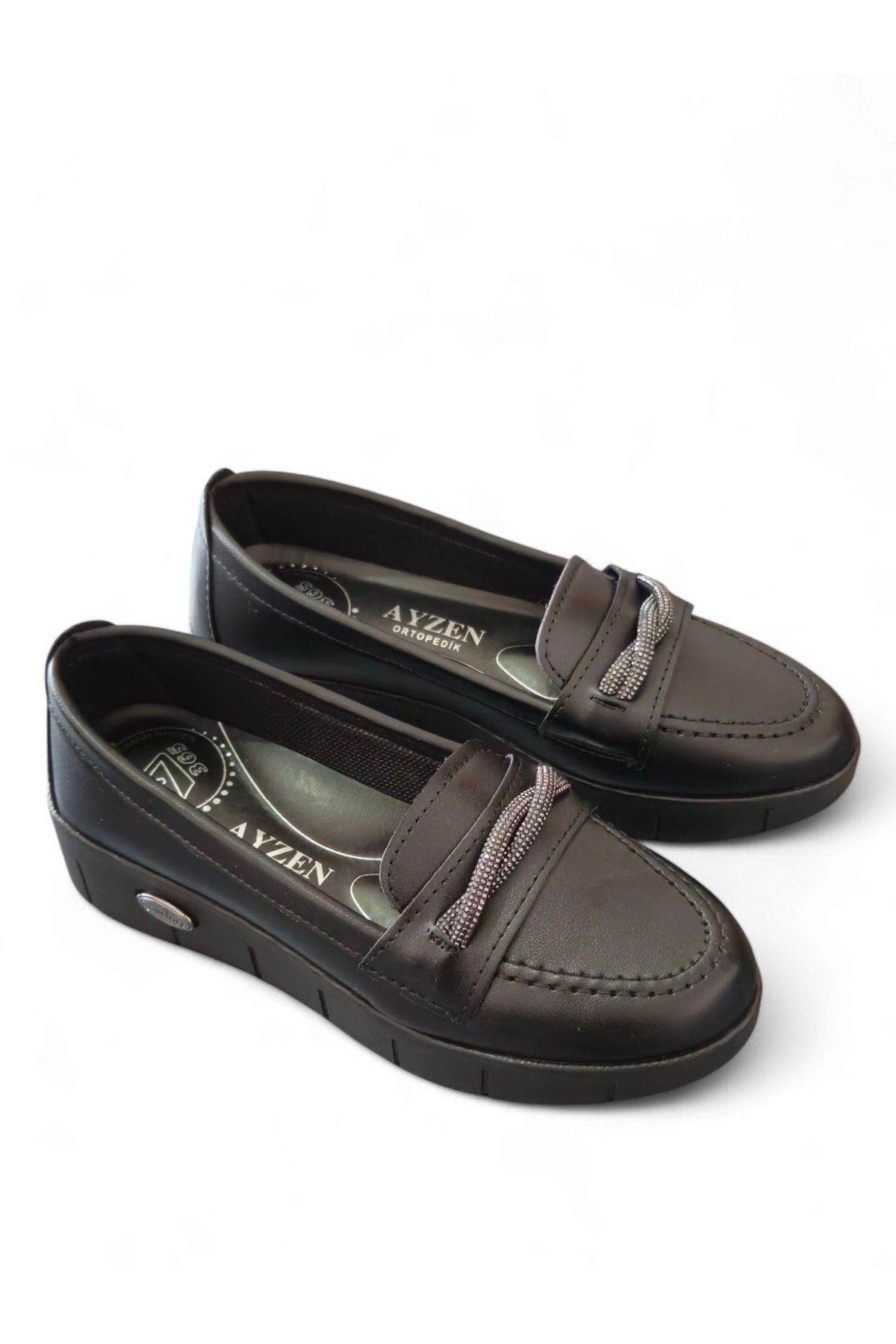 ERN SHOES Kadın Tam Ortopedik Günlük Hafif Ayakkabı Babet