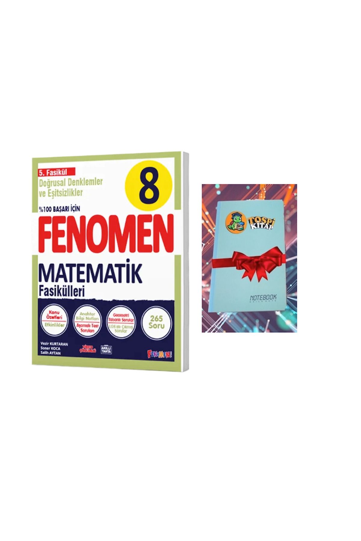 Fenomen Yayıncılık 8 Matematik 5.Fasikül (Doğrusal Denklemler Ve Eşitsizlikler) (DEFTER HEDİYE) ATG