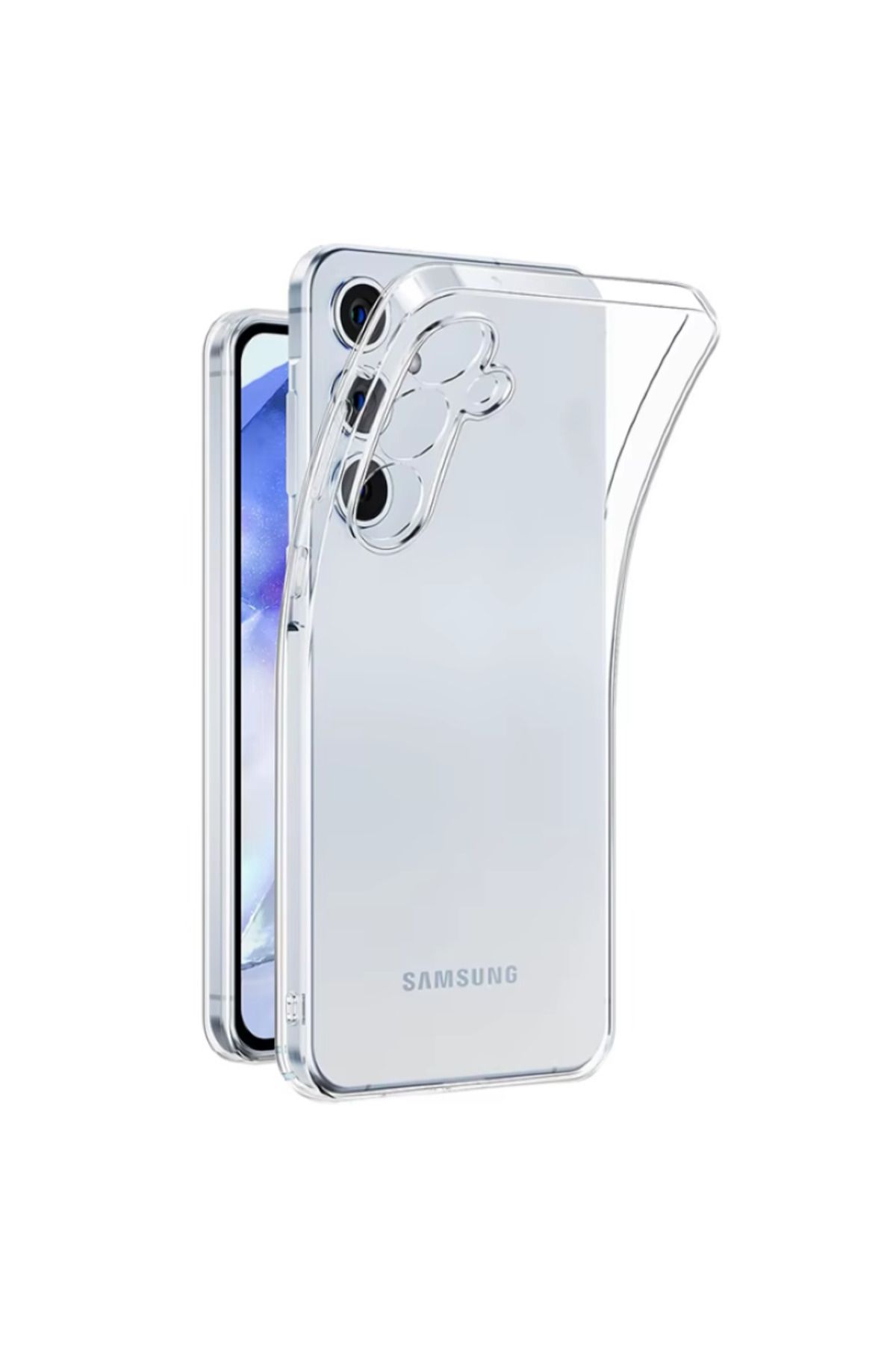 Di Aksesuar Şeffaf Lüx Kılıf Samsung Galaxy A56