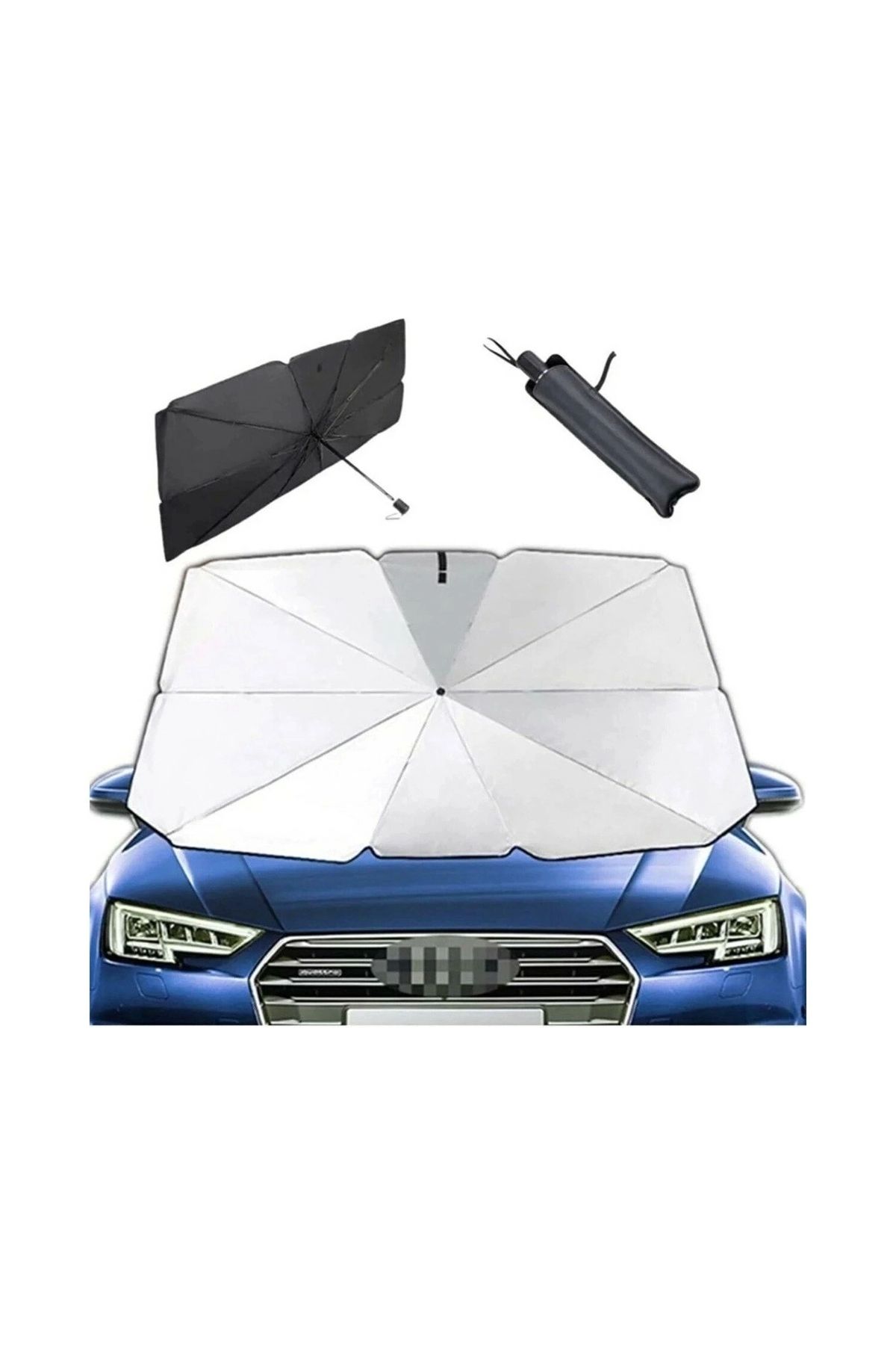 STOREMAX OTO - ARAÇ GÜNEŞLİK ŞEMSİYESİ 75X130CM (5047)