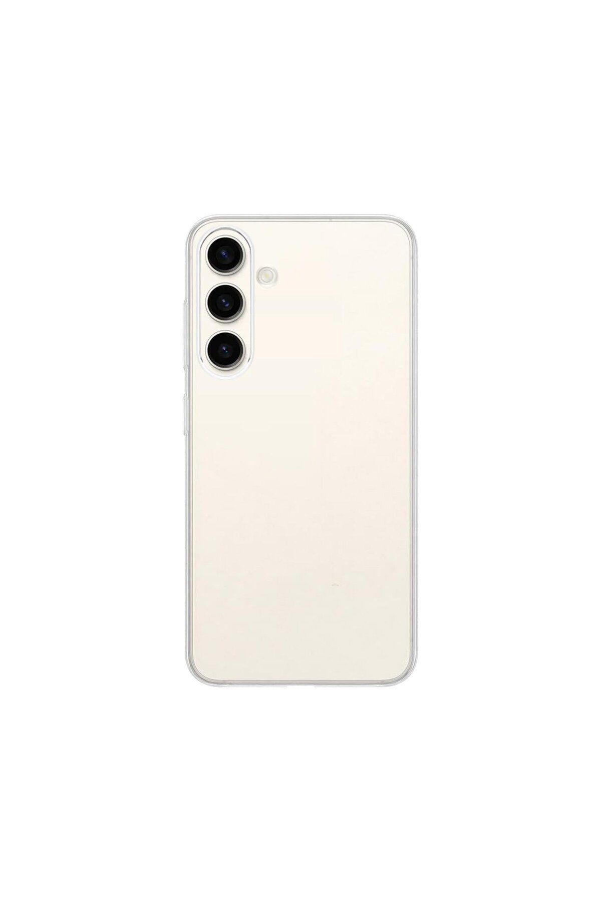 Di Aksesuar Şeffaf Lüx Kılıf Samsung S24