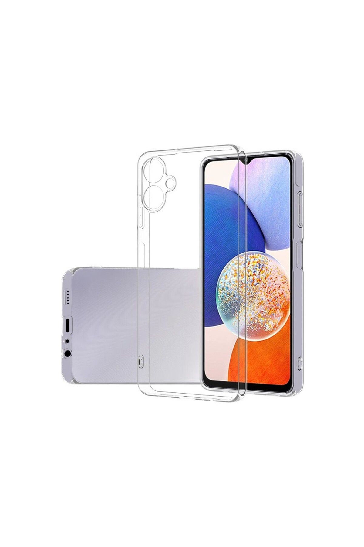 Di Aksesuar Şeffaf Lüx Kılıf Samsung Galaxy A06