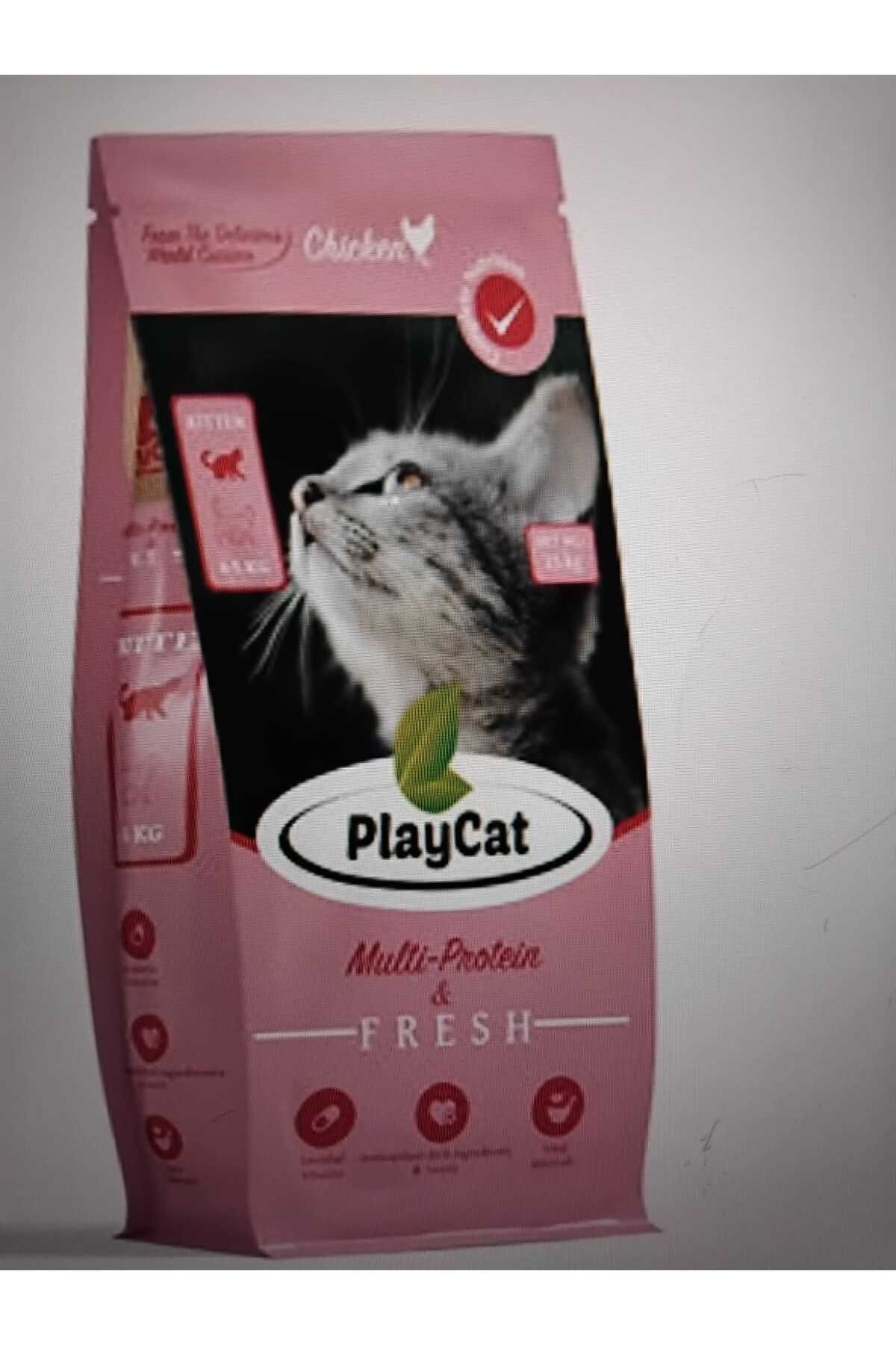 Playcat Kitten Yavru Kedi Tavuklu 15 kg
