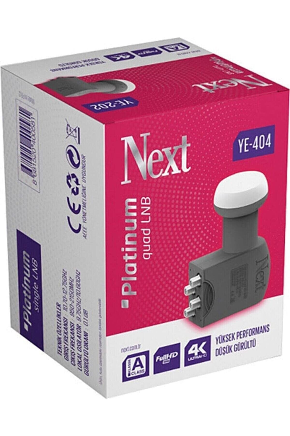 Star Ye-404 Platinum Quad 4'lü Lnb