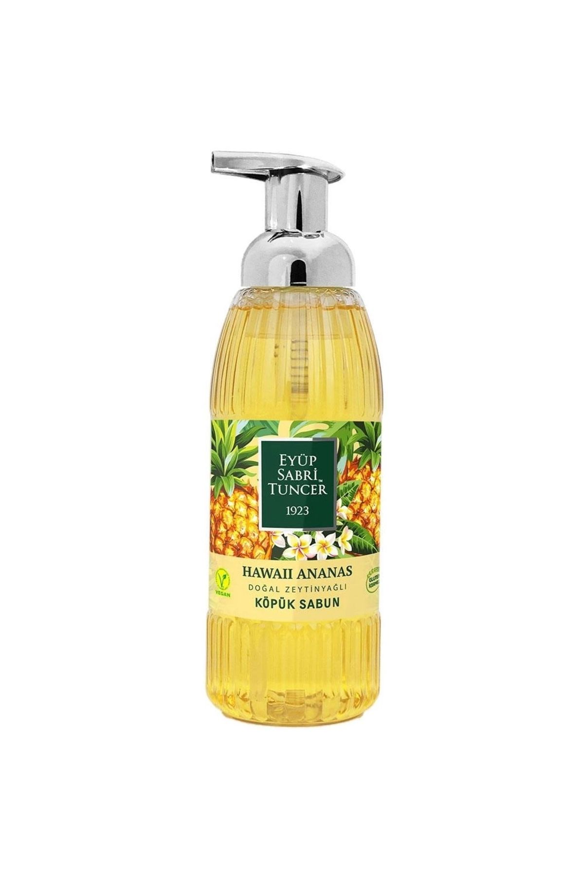 FTT SHOPPING MARKET Nessiworld Eyüp Sabri Tuncer Doğal Zeytinyağlı Köpük Sabun 500 ml Hawaii Ananas