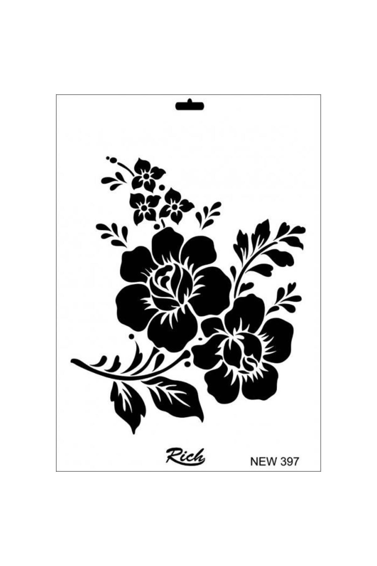 OEM Rich New Seri N-397 Stencil 35x25 cm