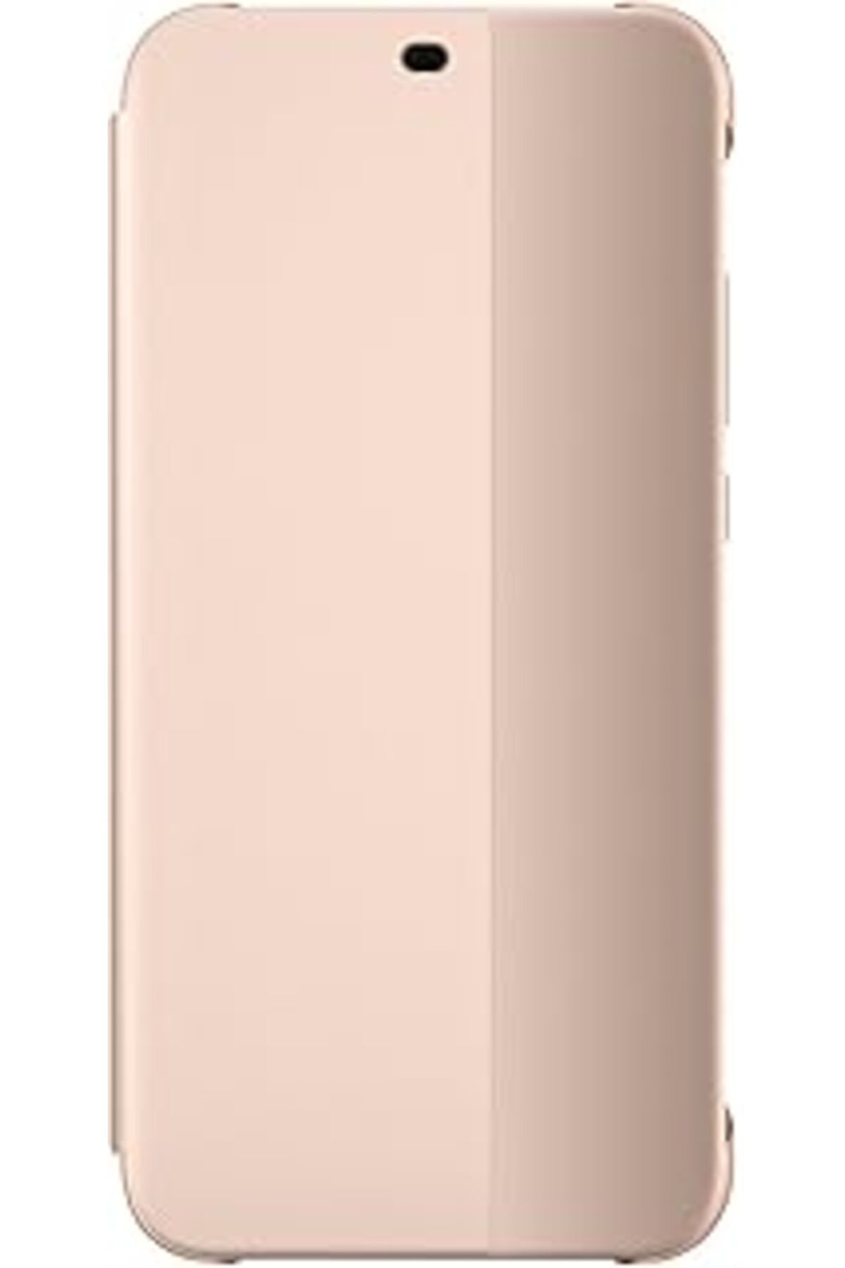 Mu Art Huawei P20 Lite Smart View Flip Cover Kılıf, Pembe