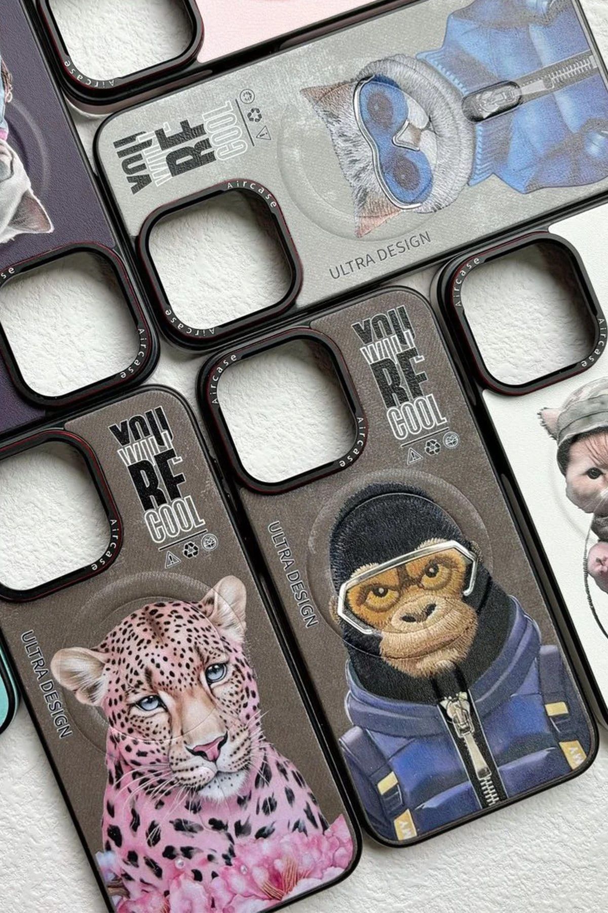 Joko iPhone 11 Uyumlu Fun Magsafe Kapak - Natural Grey-2 SVLRS