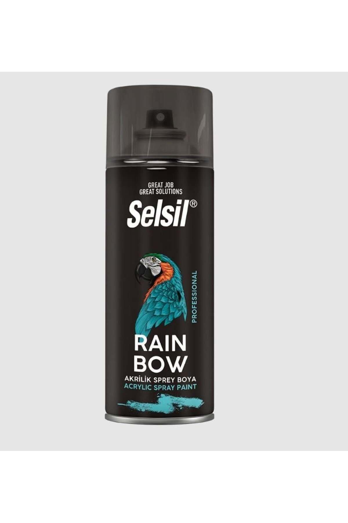 OEM Selsil Rainbow Akrilik Sprey Boya 7040 Pencere Gri