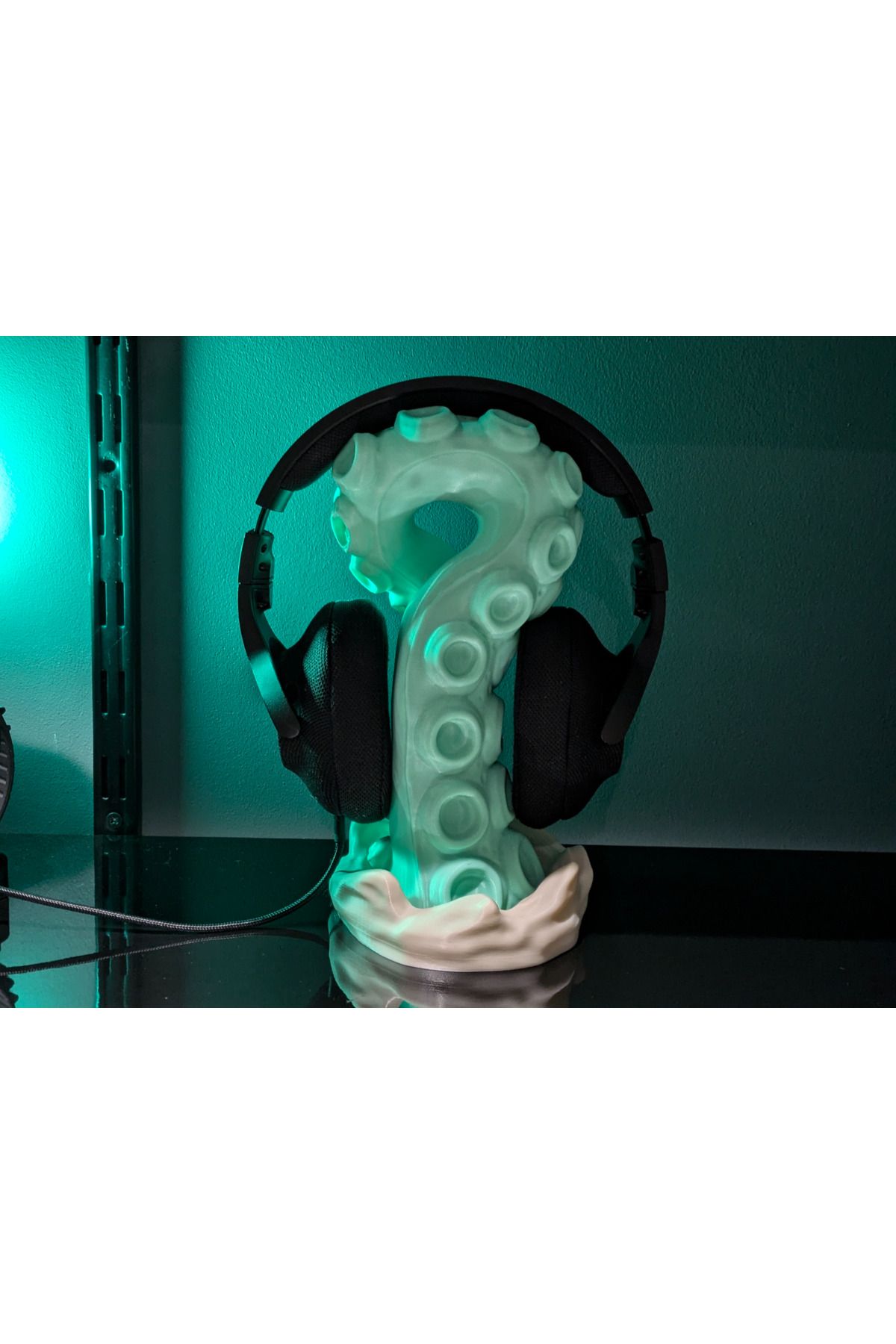 Print Wizzard Tentacle Kulaklık Standı – Şık ve Fonksiyonel Masa Üstü Organizer