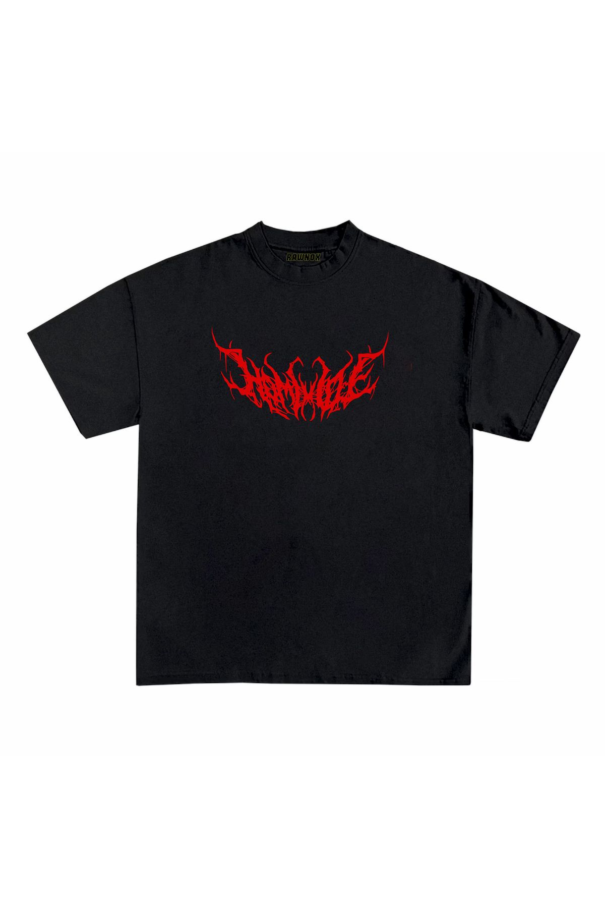 RawNox Unisex Bol Kalıp RawNox Özel Koleksiyon Homixde V2 Tshirt