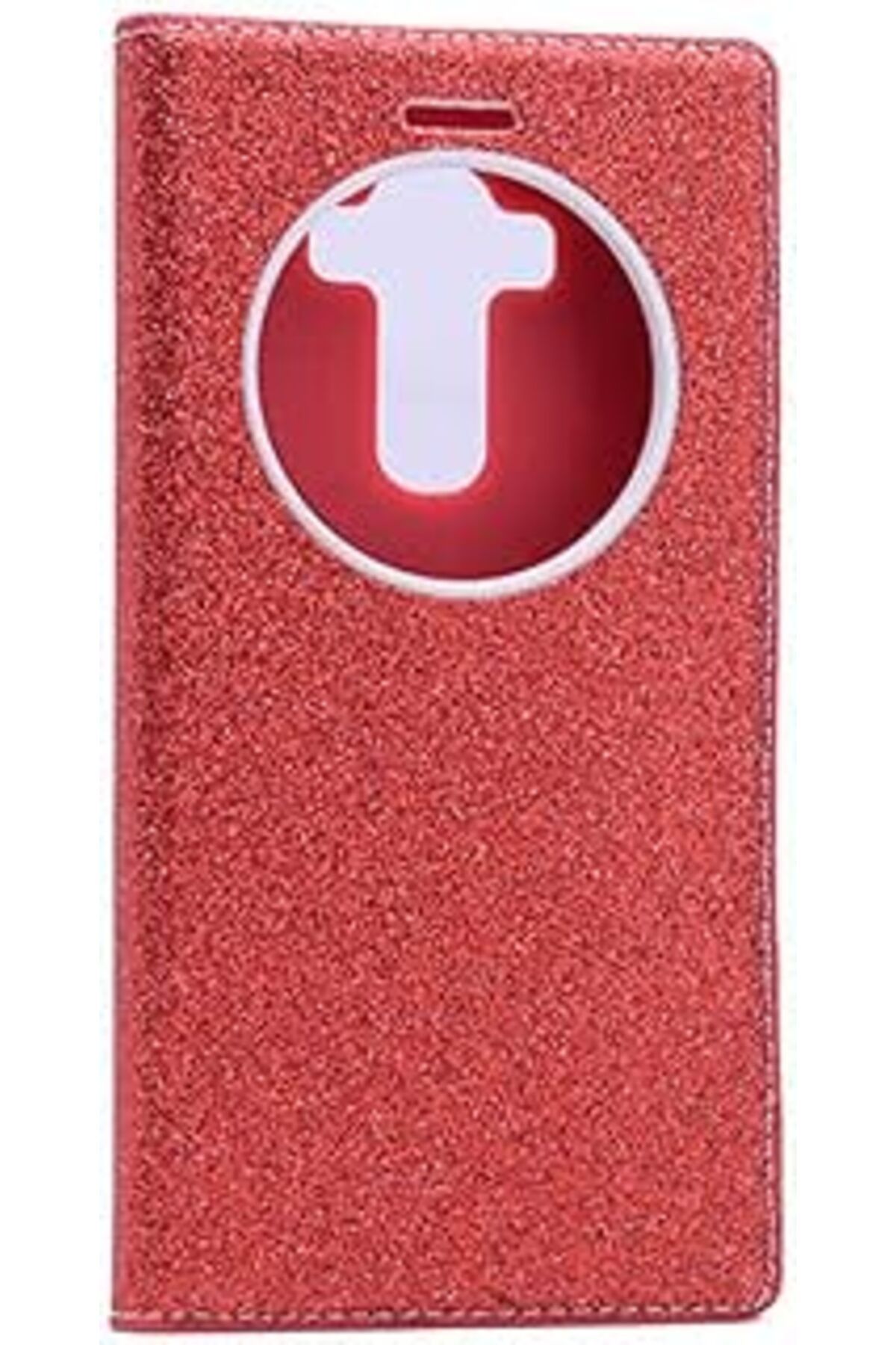 Mu Art Zore 5500 Lg G3 Için Kılıf Simli Dolce, Kırmızı