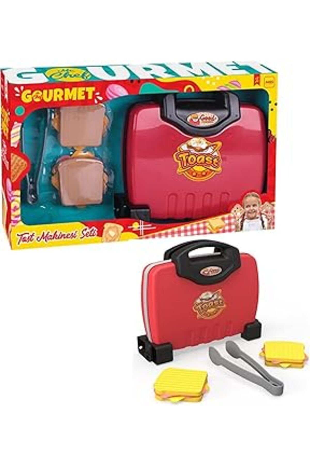 Mu Art Sole Mr. Chef Gourmet Oyuncak Tost Makinesi Seti
