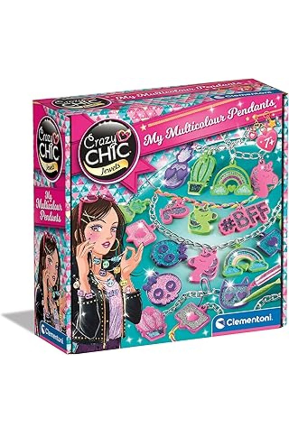 Mu Art 18757 Crazy Chic - Renkli Kolyeler
