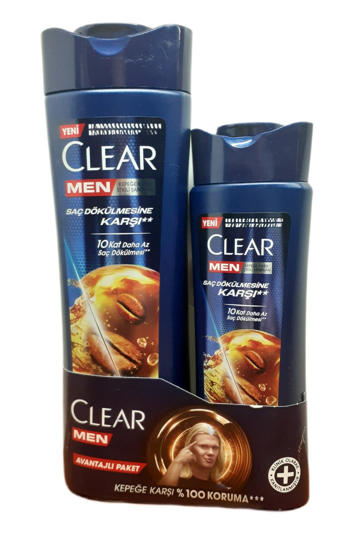 Clear MEN SAÇ DÖKÜLMESİNE KARŞI KEPEK ŞAMPUANI 350 + 180 ML