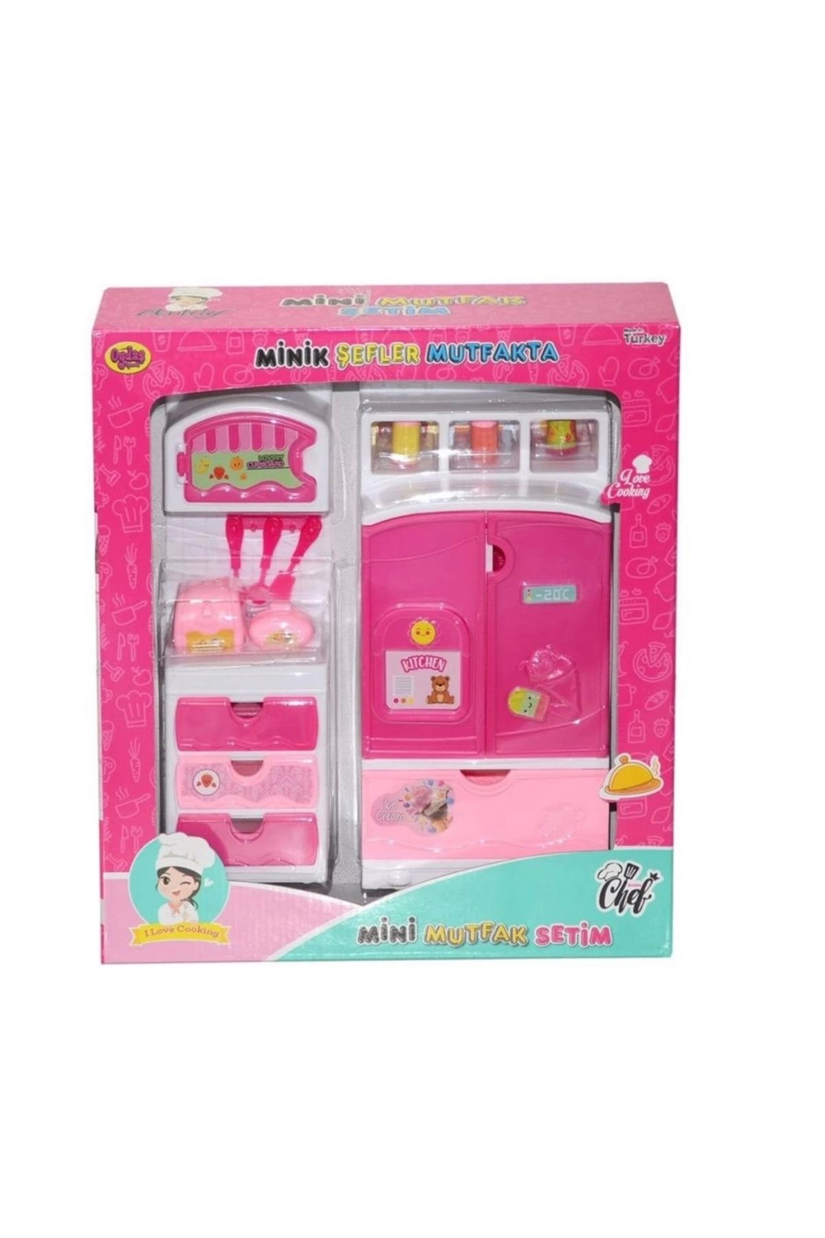 FTT SHOPPING MARKET Oydaş Minik Şefler Çekmeceli Dolap 02355