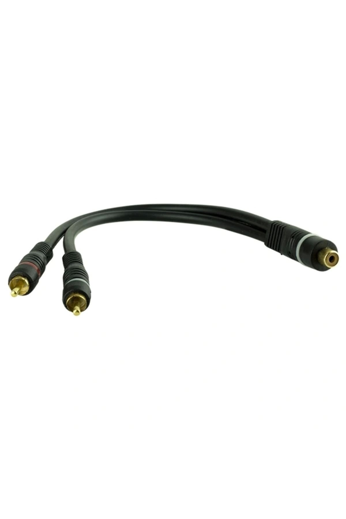 STOREMAX ANFİ Y KABLO 1 DİŞİ 2 ERKEK 25 CM KABLO (5047)