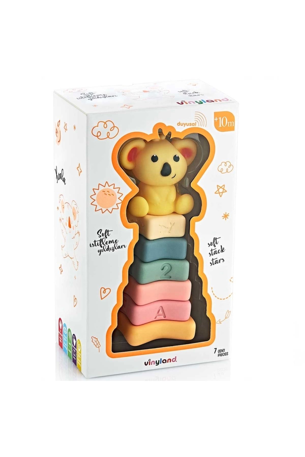 FTT SHOPPING MARKET NessiWorld Vinyland Soft Yıldız Halkalar Koala 7'li Set 661877