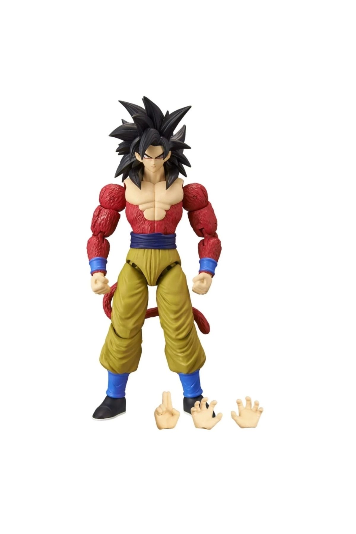 FTT SHOPPING MARKET NessiWorld Bandai Dragon Ball Super Saiyan 4 Goku Poz Verilebilir Figür 16 cm