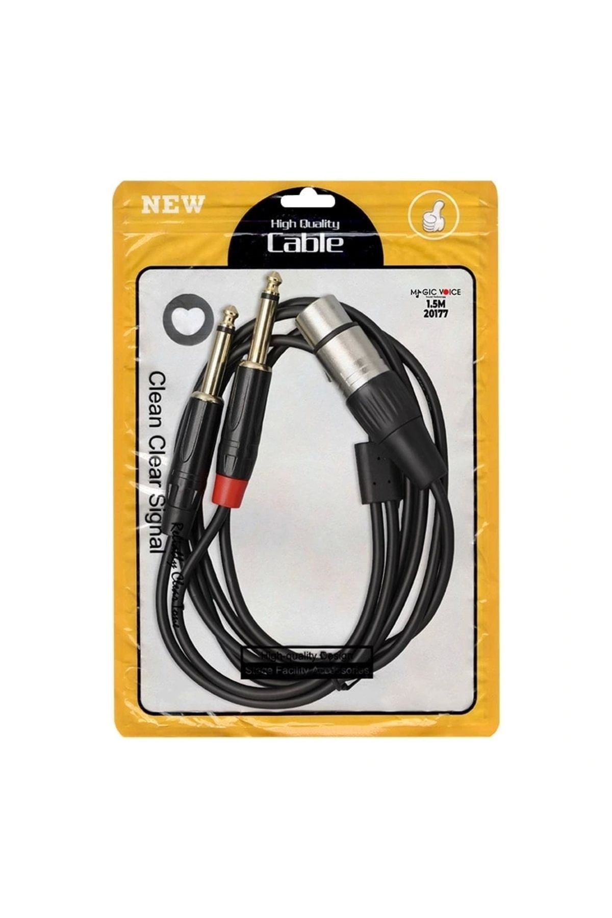 STOREMAX LD369A CANON ERKEK+ 6.3 MONO ERKEK 1.5 METRE KABLO (5047)