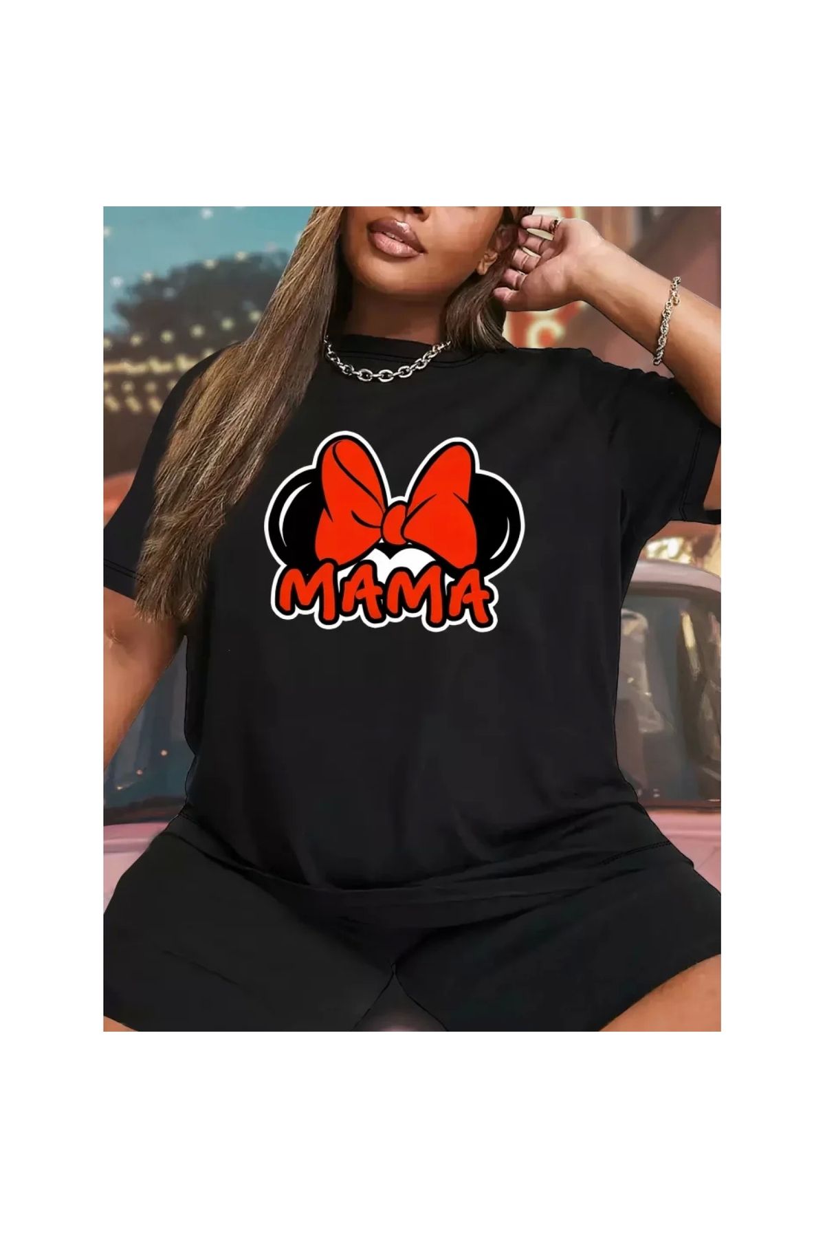 Marsilyan Anneler Günü Baskılı Tshirt