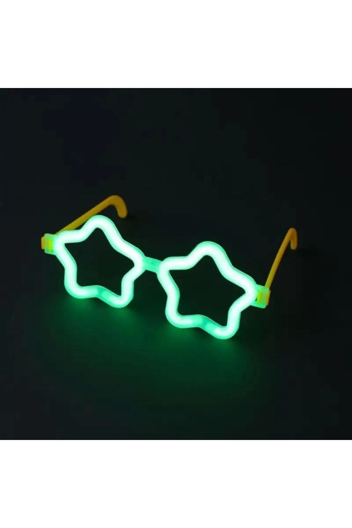 FTT SHOPPING MARKET NessiWorld Yıldız Glow Gözlük - Yıldız Şekilli Glow Stick Gözlüğü - Glow Partisi Gözlük 12 Adet
