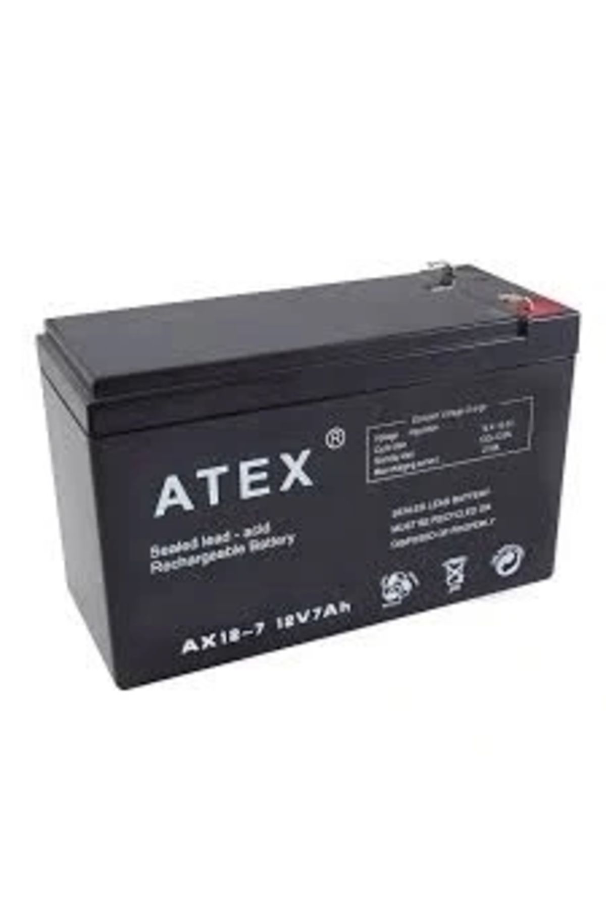 STOREMAX KALIN KURU AKÜ 12V-7AH AMPER (5047)