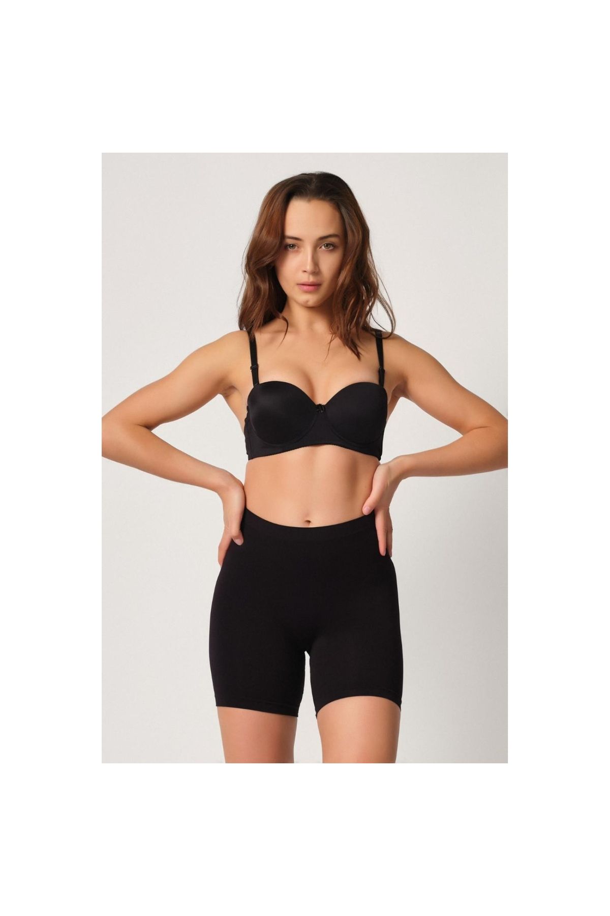 Marsilyan MODLİVE SİYAH MI Emay 3003 Soft Paçalı Boxer