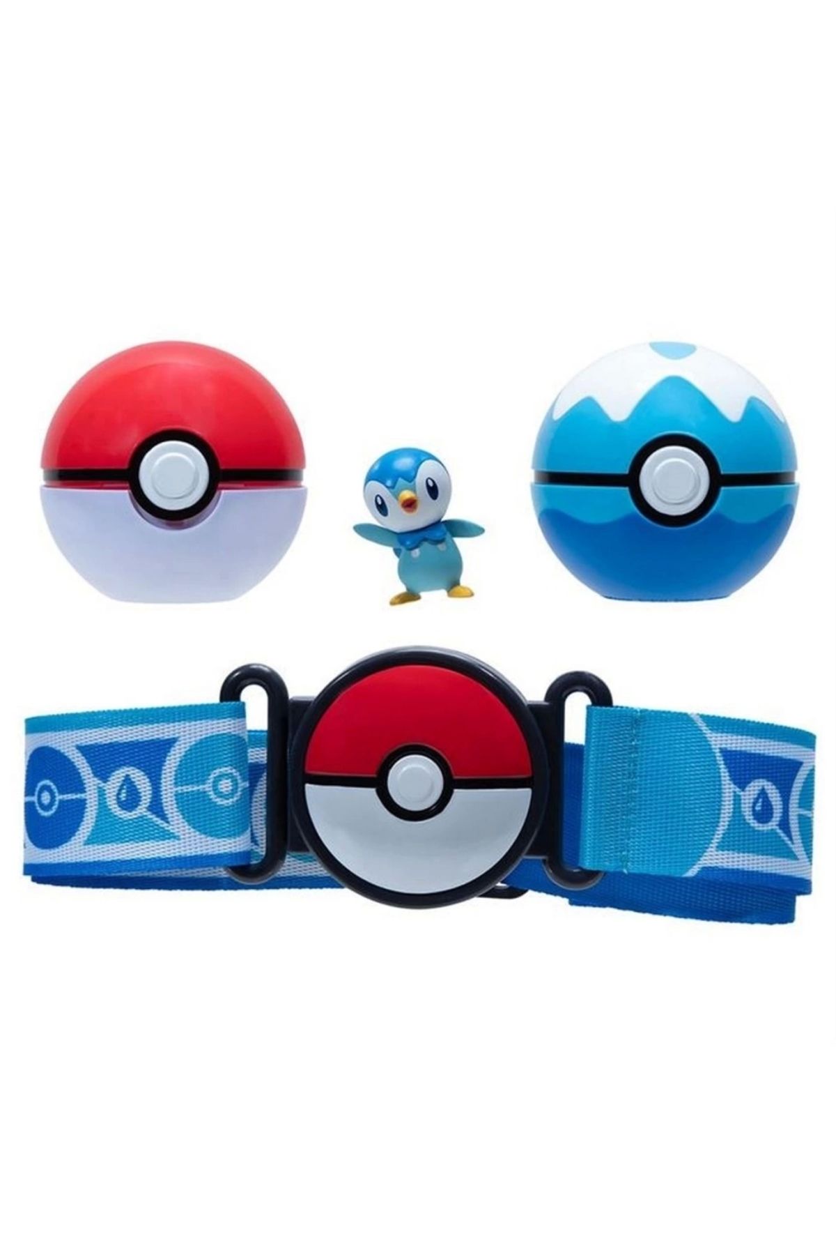 FTT SHOPPING MARKET Nessiworld Pokemon Clip 'N' Go Pokeball Kemer ve Figür Seti 95283-U