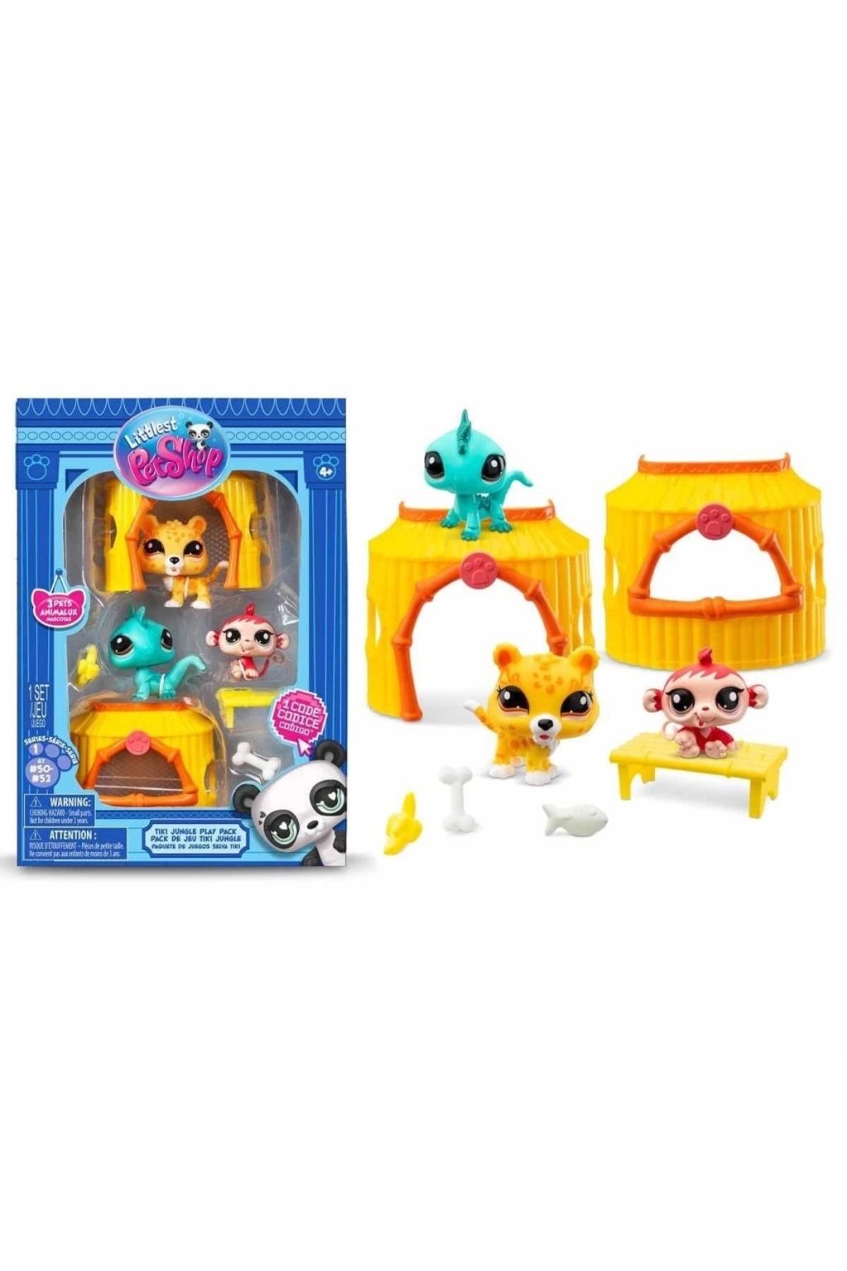 FTT SHOPPING MARKET Nessiworld 3005158 Littlest Pet Shop Minişler Orman Oyun Seti S1 -Sunman