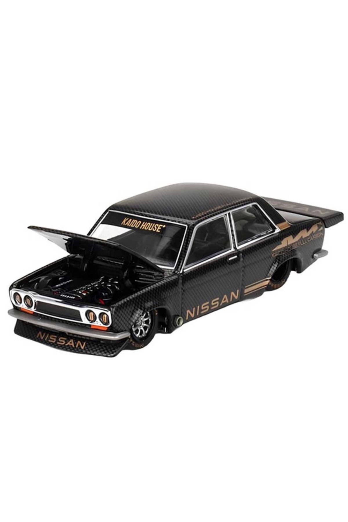 FTT SHOPPING MARKET Nessiworld Mini Gt 1:64 Datsun 510 Pro Street Full Carbon V1