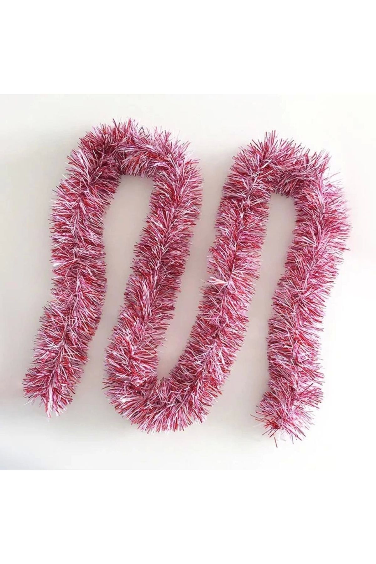FTT SHOPPING MARKET Nessiworld Parti İçin Sim Süs 2 Metre Uzunluk 6 cm Genişlik Pembe Renk İthal