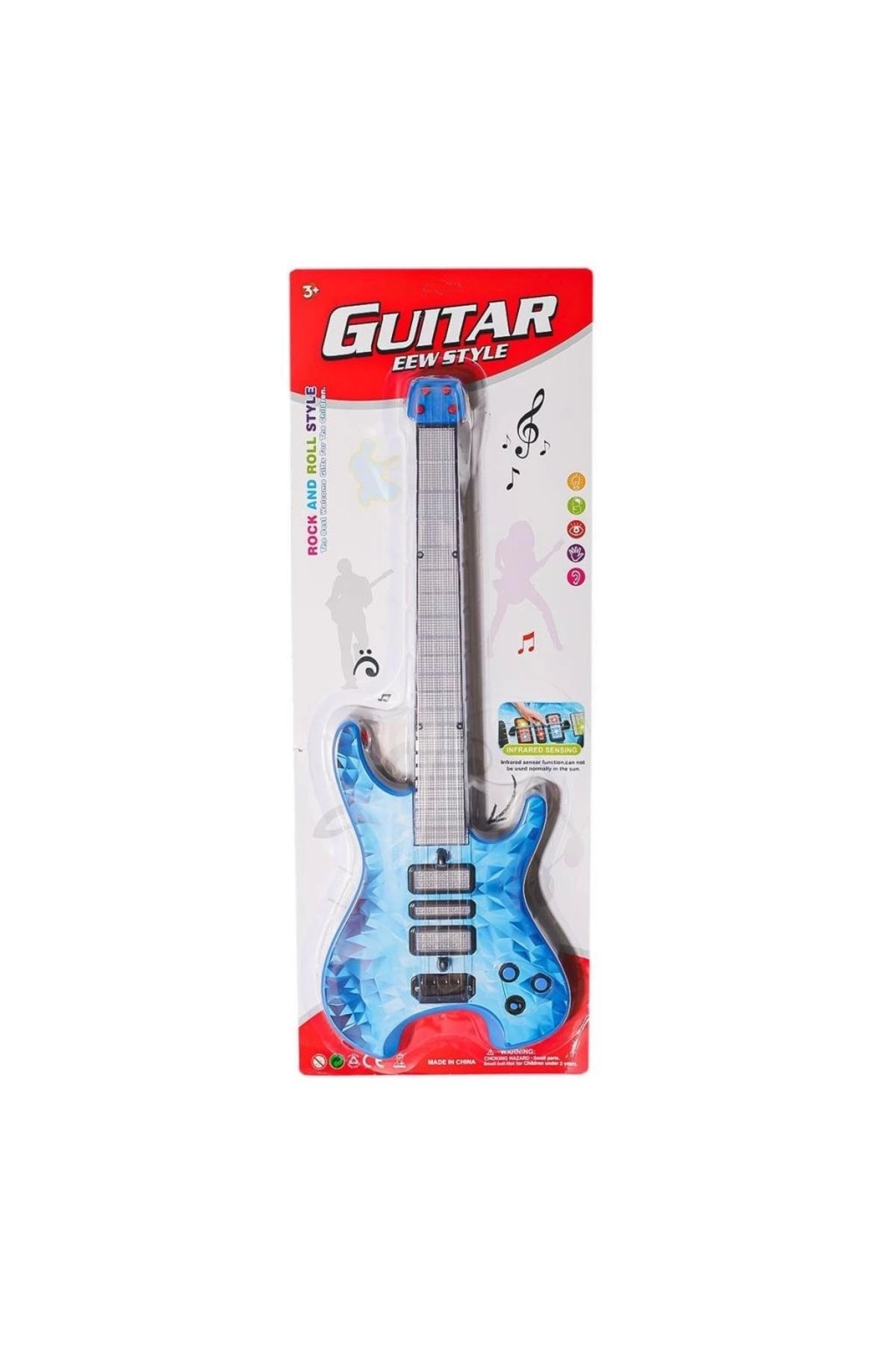 FTT SHOPPING MARKET Nessiworld 969B-969A-2 Rock and Roll Müzikli Gitar -Canem