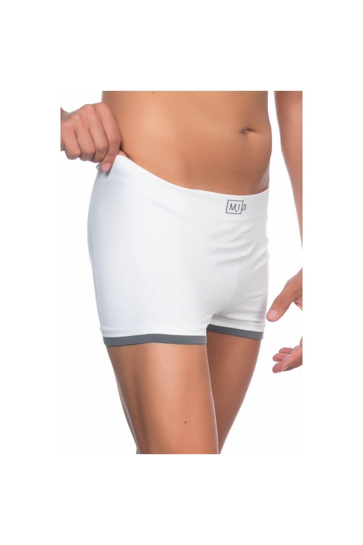 Marsilyan MODLİVE BEYAZ MI Emay 2104 Soft Erkek Boxer