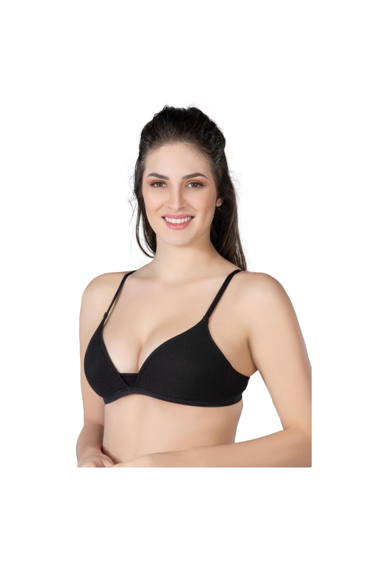 Marsilyan MODLİVE SİYAH MI Emay 1417 Modal Cotton Kaplı Sütyen