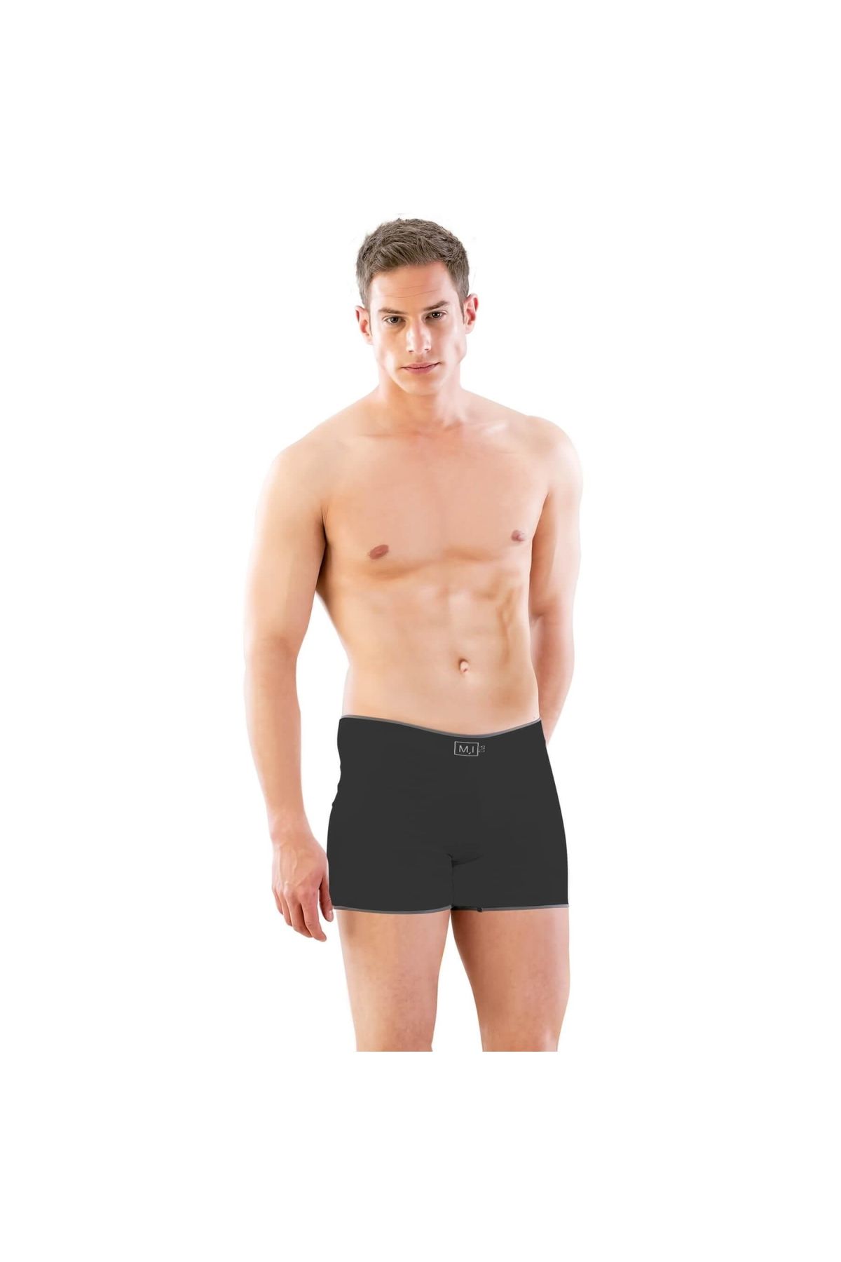 Marsilyan MODLİVE SİYAH MI Emay 2108 Seamless uzun Erkek Boxer