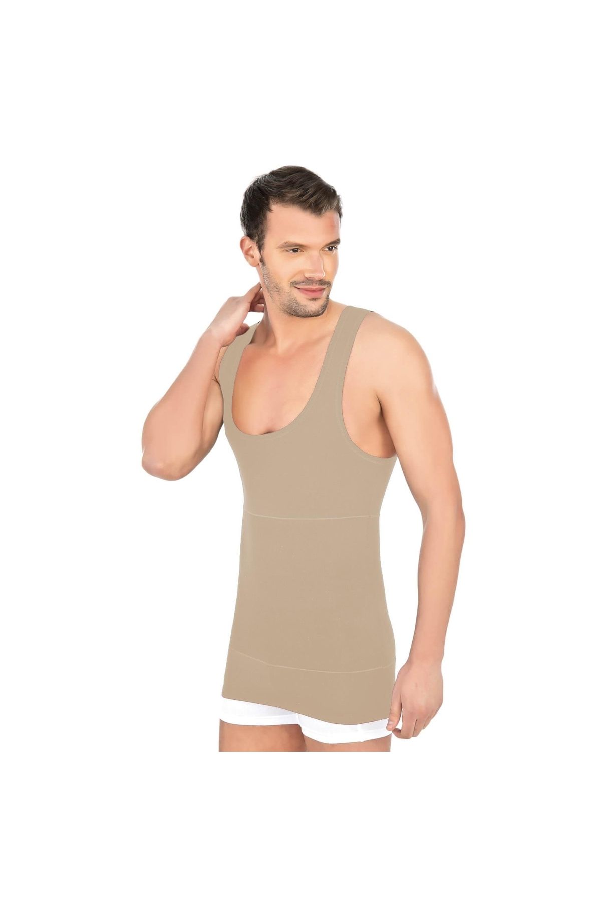 Marsilyan MODLİVE TEN MI Emay 1400 Modal Cotton Erkek Atlet Korse