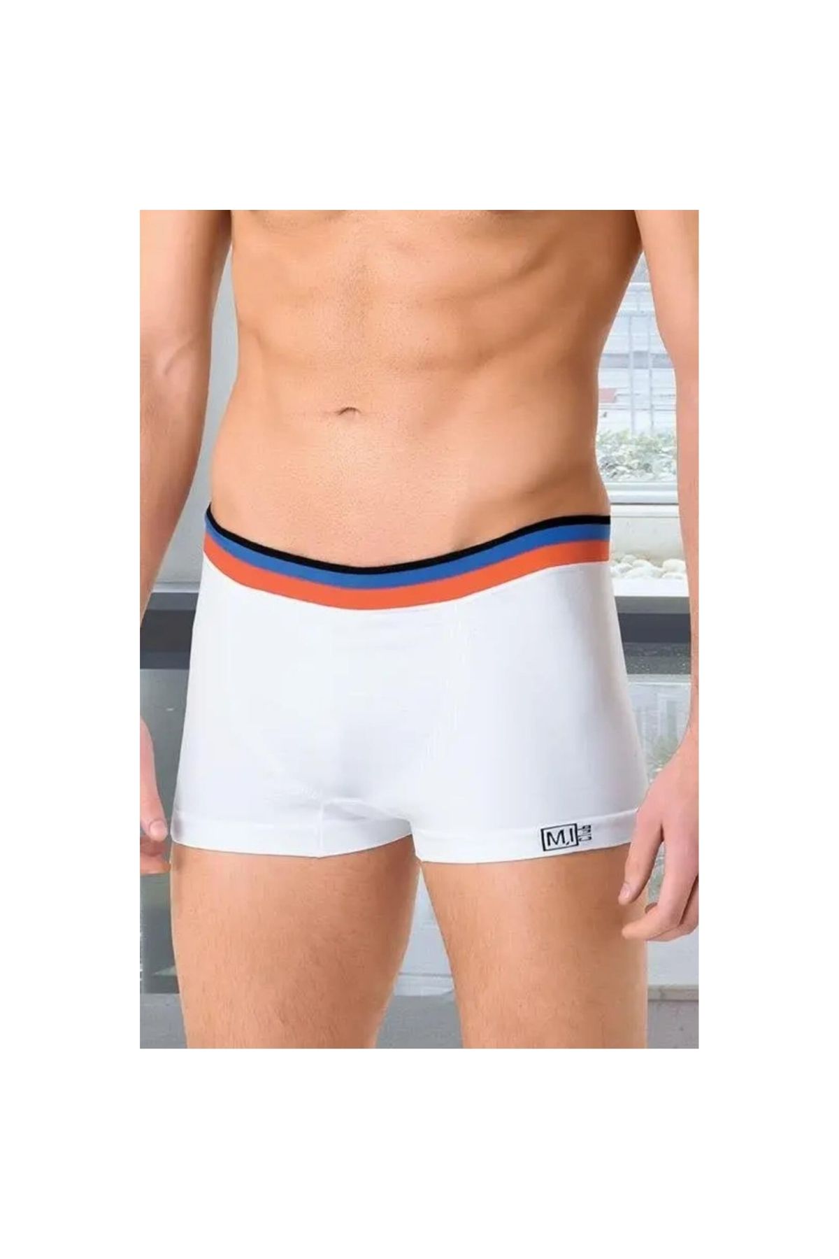 Marsilyan MODLİVE BEYAZ MI Emay 2101 Soft Erkek Boxer